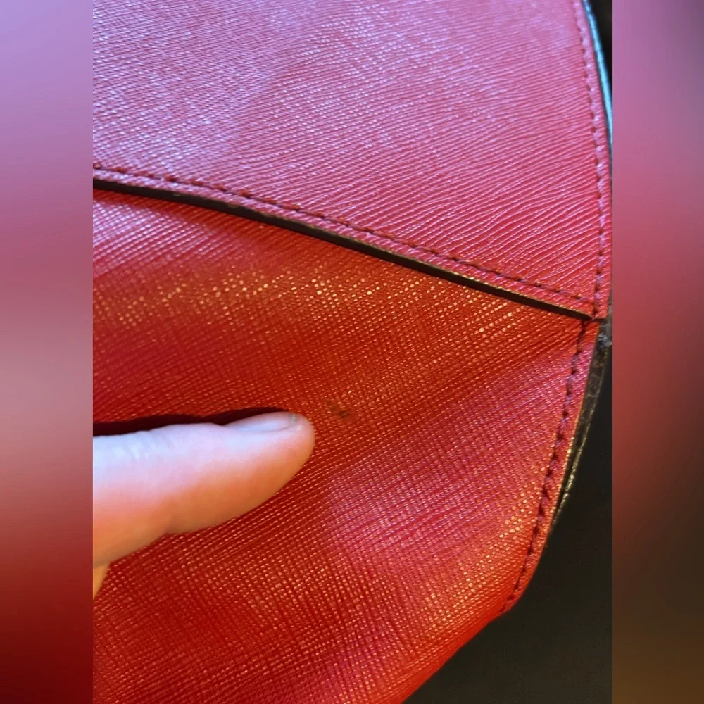 Michael Kors Red Tote Bag